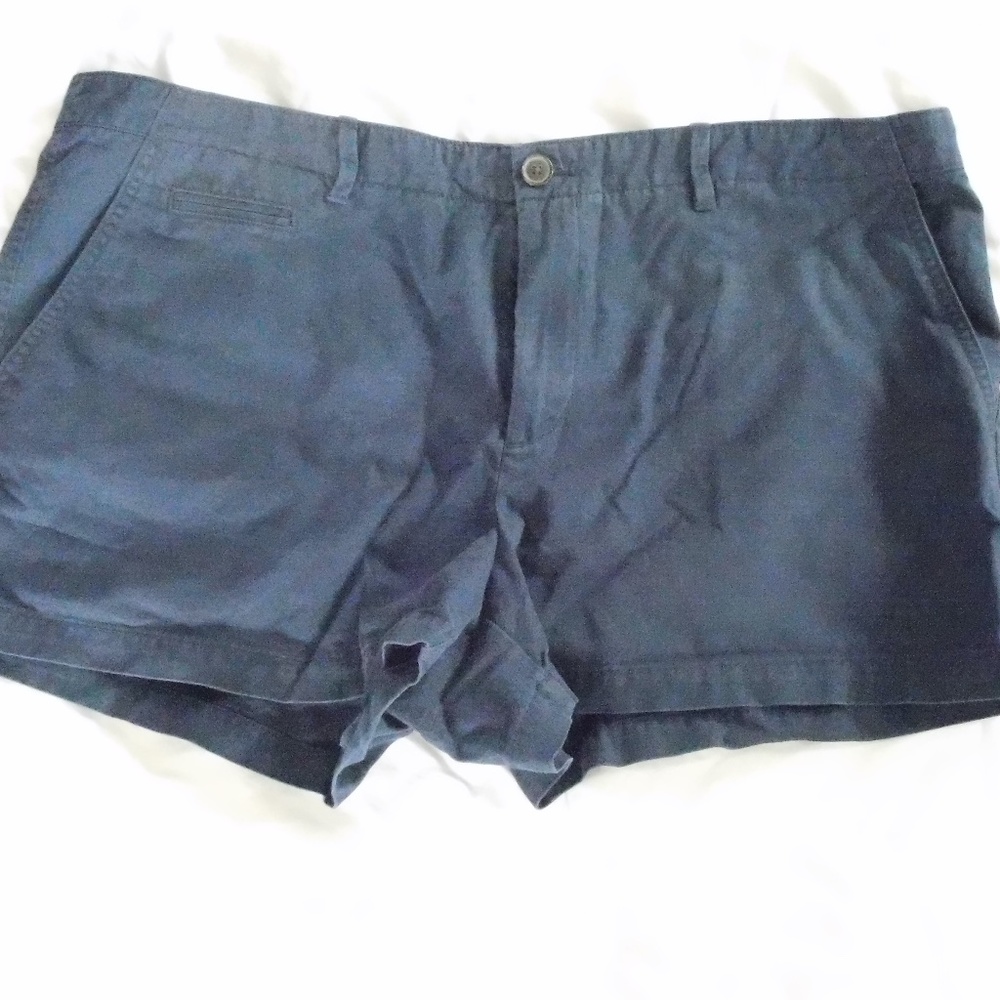 Gap Navy Chino Shorts Size 16